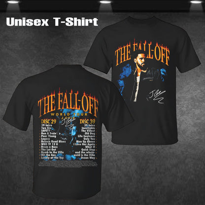 Vintage J. Cole "The Fall-Off" & "The Fall-Off World Tour" Graphic T-Shirt, Hoodie