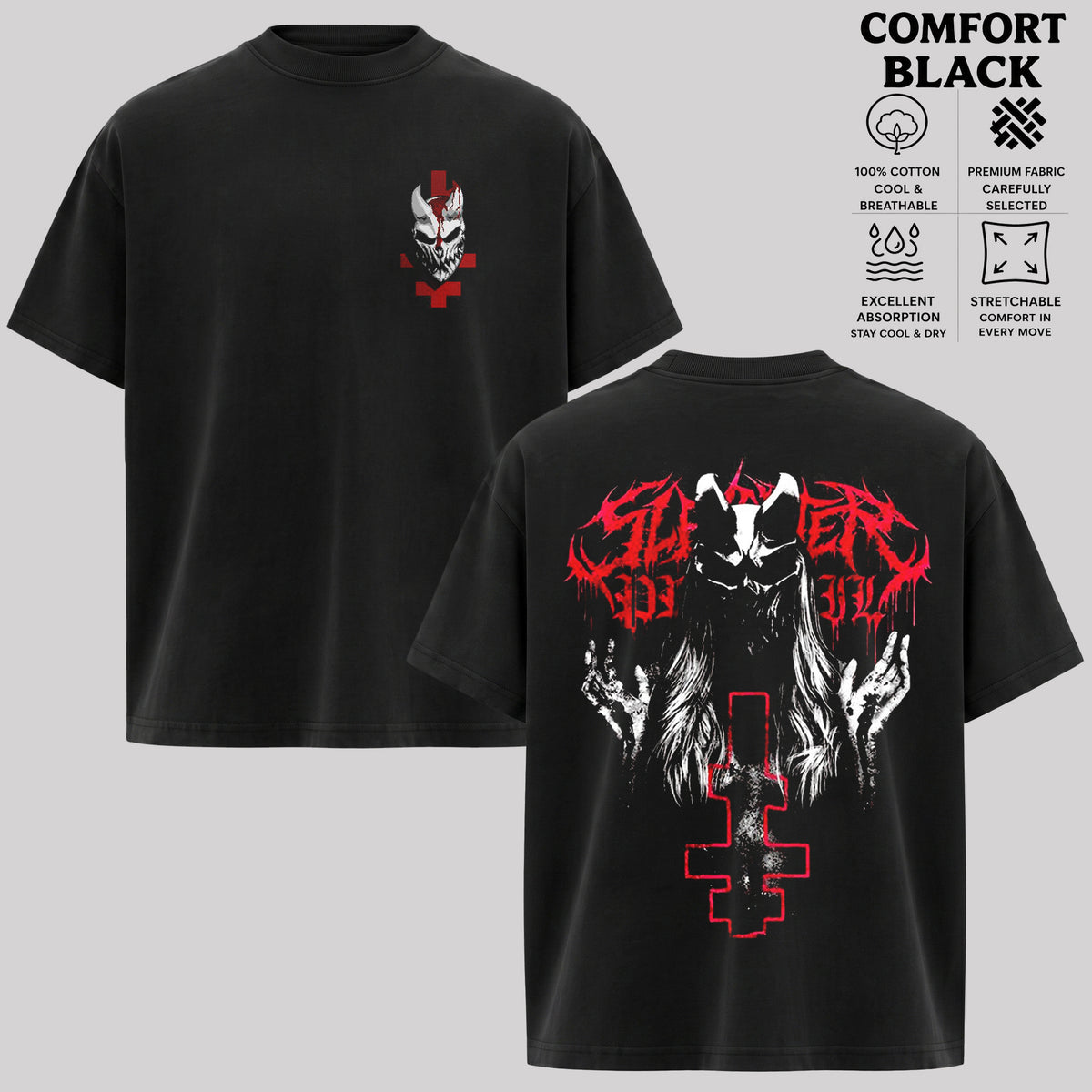 Slaughter to Prevail Band Shirt, Metal Graphic Tee