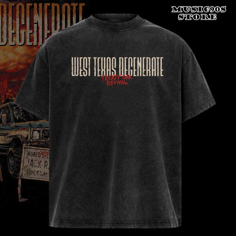 ReTro Treaty Oak Revival West Texas Degenerate T-Shirt