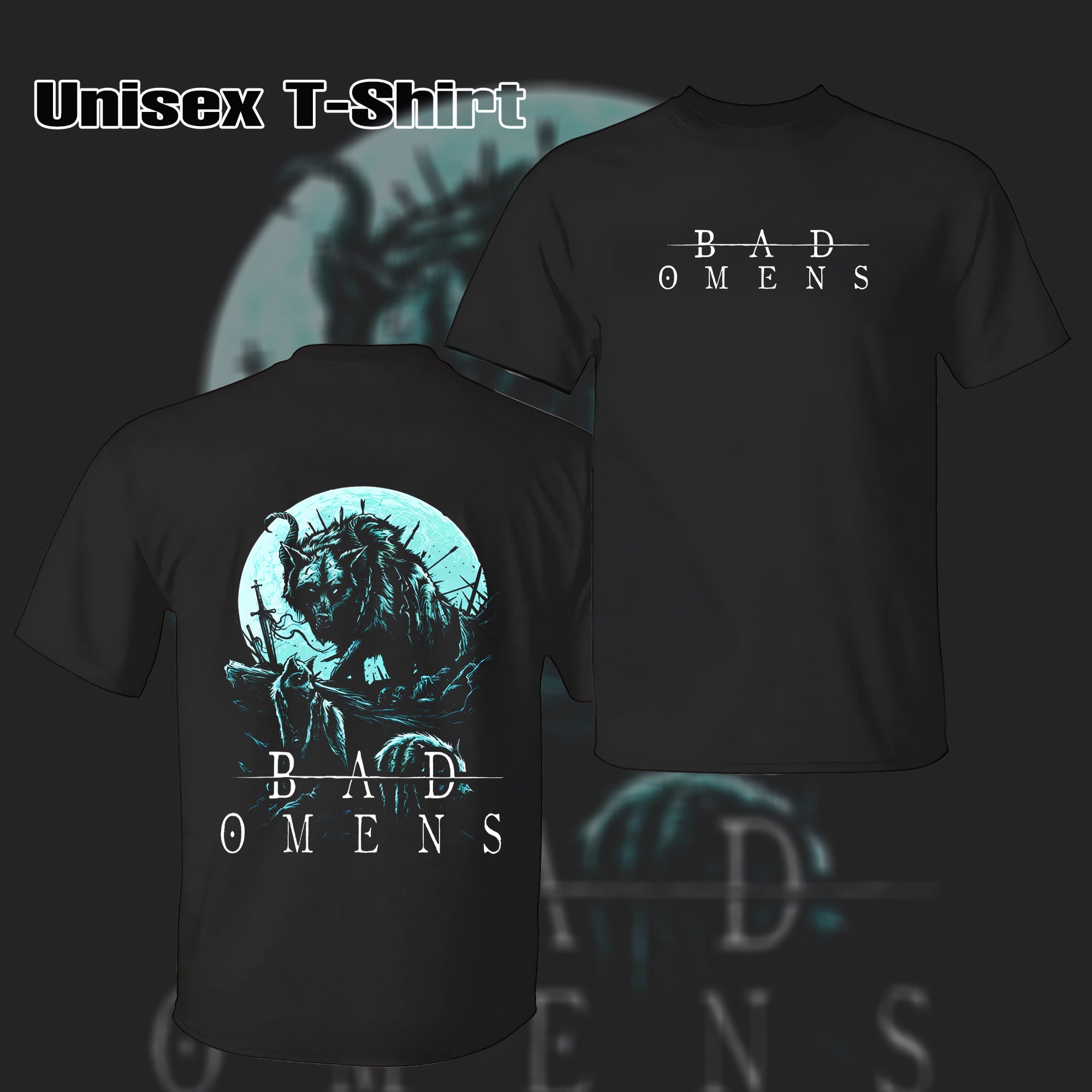 Retro Bad Omens Merch Like A Villain T-Shirt & Hoodie – Music90s Store