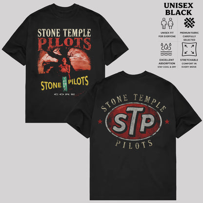 Stone Temple Pilots Band Shirt, Grunge Rock Tee