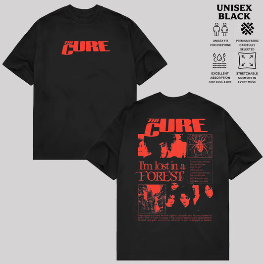 Vintage The Cure Shirt, Alternative Rock Tee