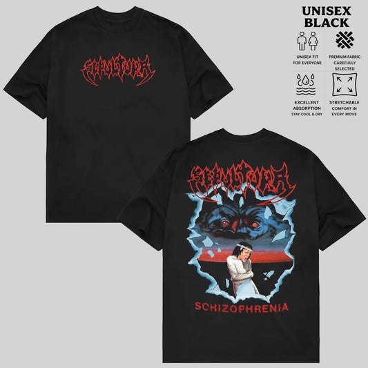 Sepultura Schizophrenia Band T-Shirt, Retro Thrash Metal Graphic Tee