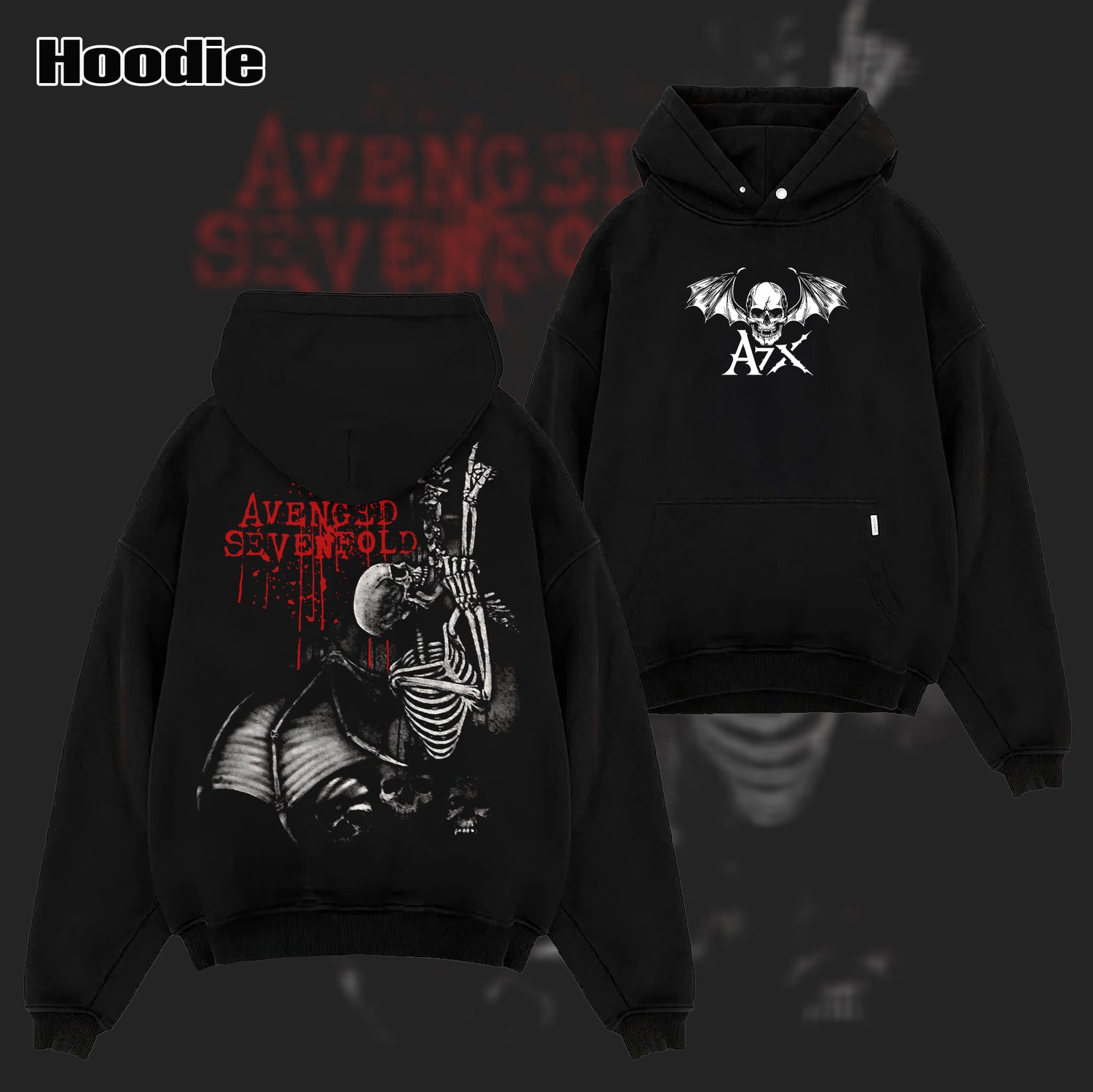 Avenged Sevenfold Spine Climber T Shirt & Hoodie
