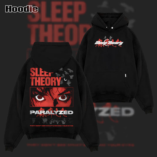 Vintage Sleep Theory Merch Store Paralyzed Anime T-Shirt & Hoodie