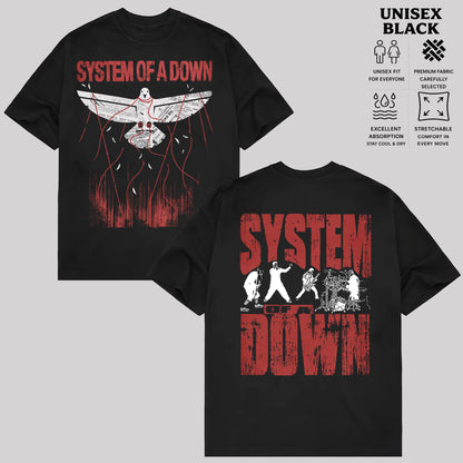 Vintage System of a Down Rock Band Shirt  & Hoodie