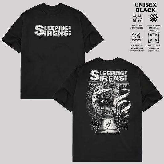 Sleeping With Sirens T-Shirt, Two-Sided Band Graphic Tee