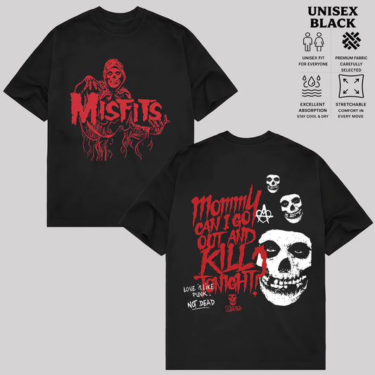 Vintage Misfits Band Shirt & Hoodie, Punk Rock Graphic Tee