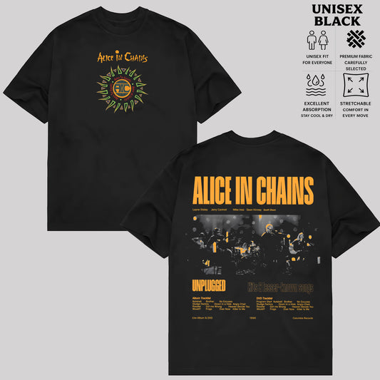 Retro Alice In Chains Heavy Metal Band T-Shirt & Hoodie