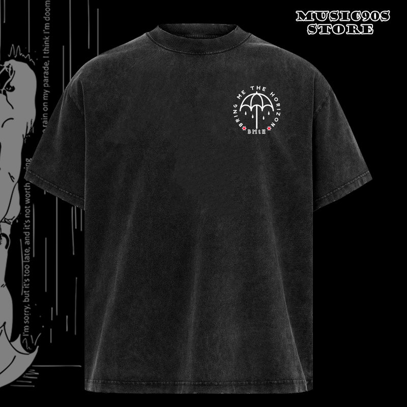 Retro Bring Me The Horizon Rock Band T-Shirt
