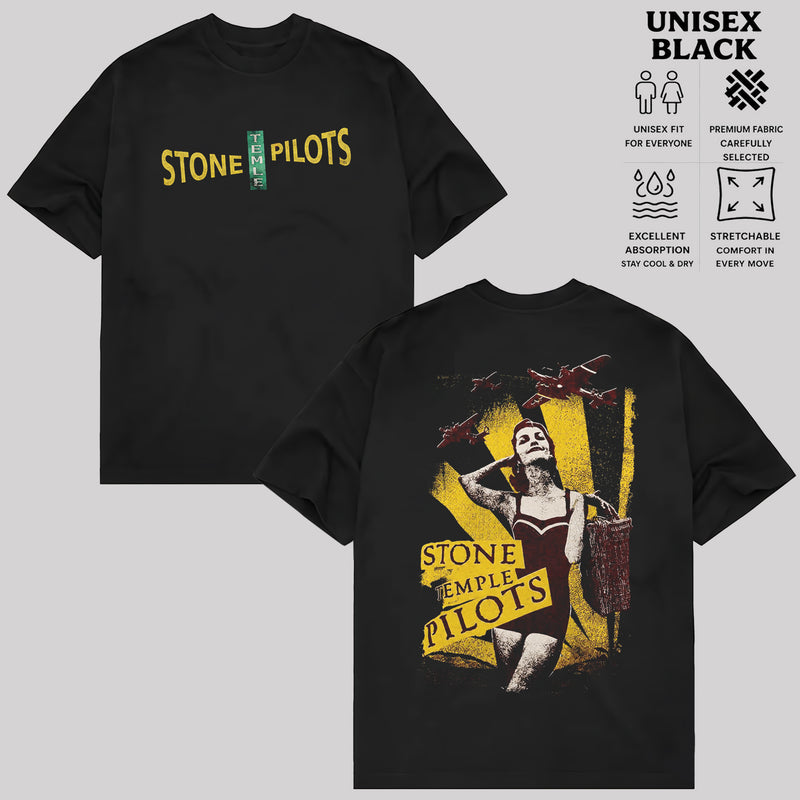 Stone Temple Pilots Band Shirt, Grunge Rock Tee