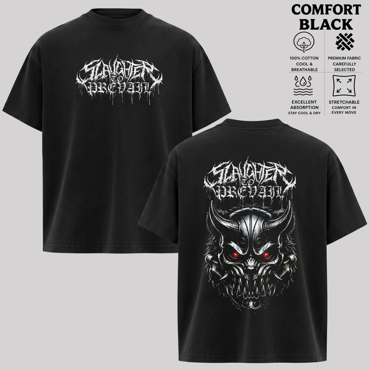 Slaughter to Prevail Band Shirt, Metal Graphic Tee