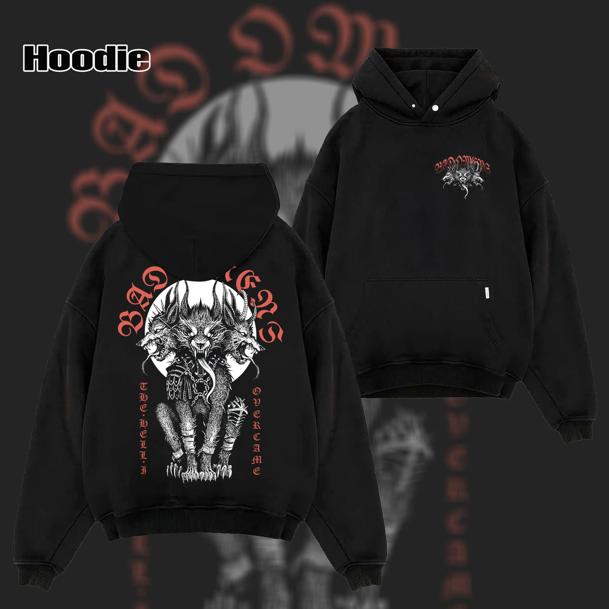 Retro Bad Omens Merch Bad Omens Smoke Official T-Shirt & Hoodie