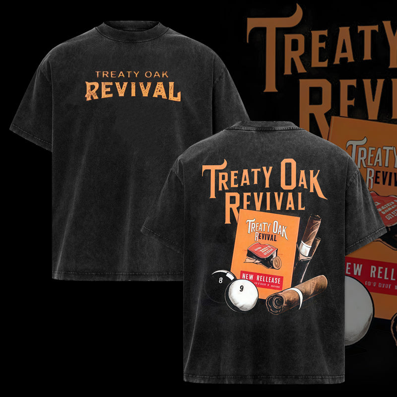 ReTro Treaty Oak Revival Band T-Shirt 2 Sided