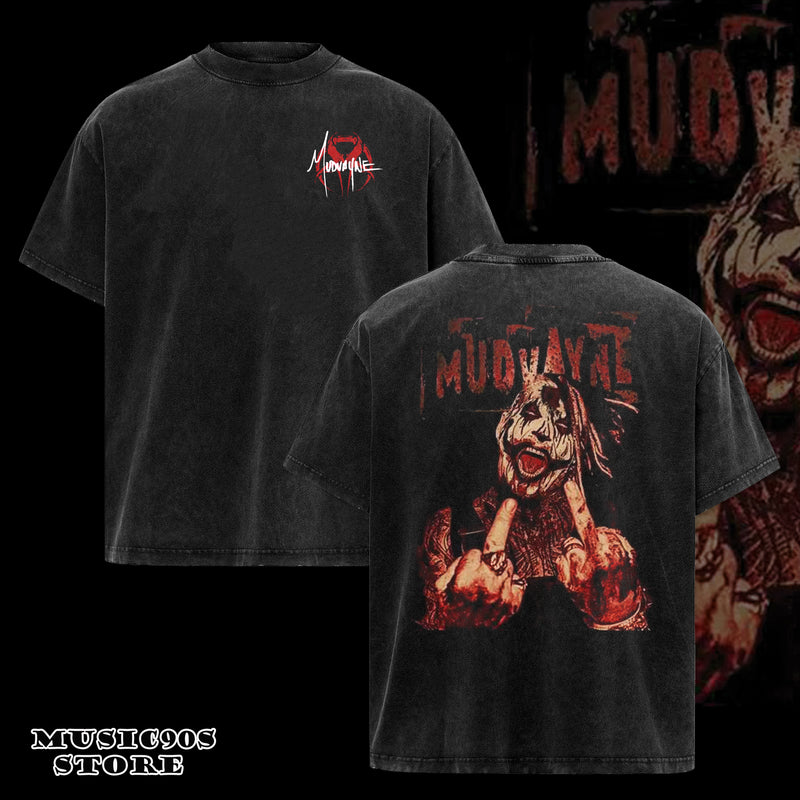 Retro New Rare Mudvayne Summer Chad Mudvayne T-Shirt