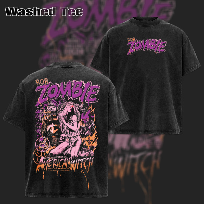 Vintage Rob Zombie American Witch Pastel T-Shirt & Hoodie