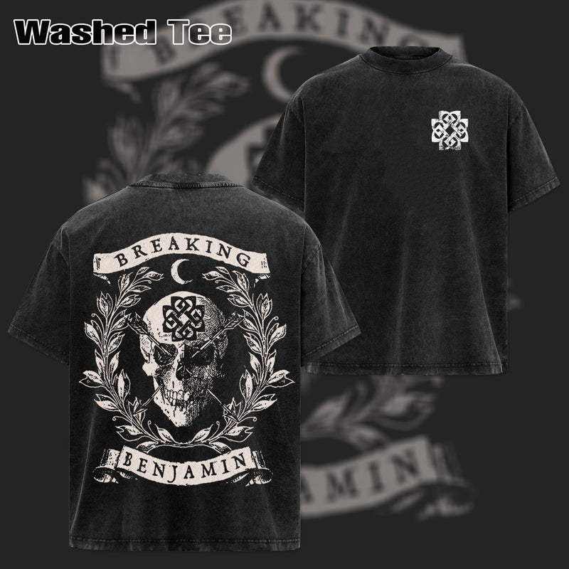 Vintage Breaking Benjamin Band Skull T-shirt & Hoodie
