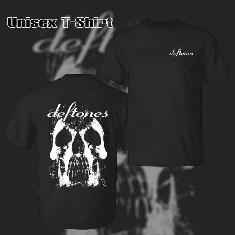 Vintage Deftones Men's Minerva Rose Skull T-shirt & Hoodie