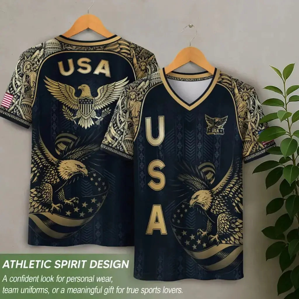 USA Eagle Soccer Jersey 2026 – Patriotic American Football Shirt