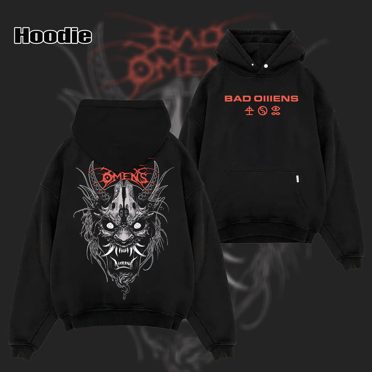 Retro Bad Omens Dethrone Shirt & Hoodie