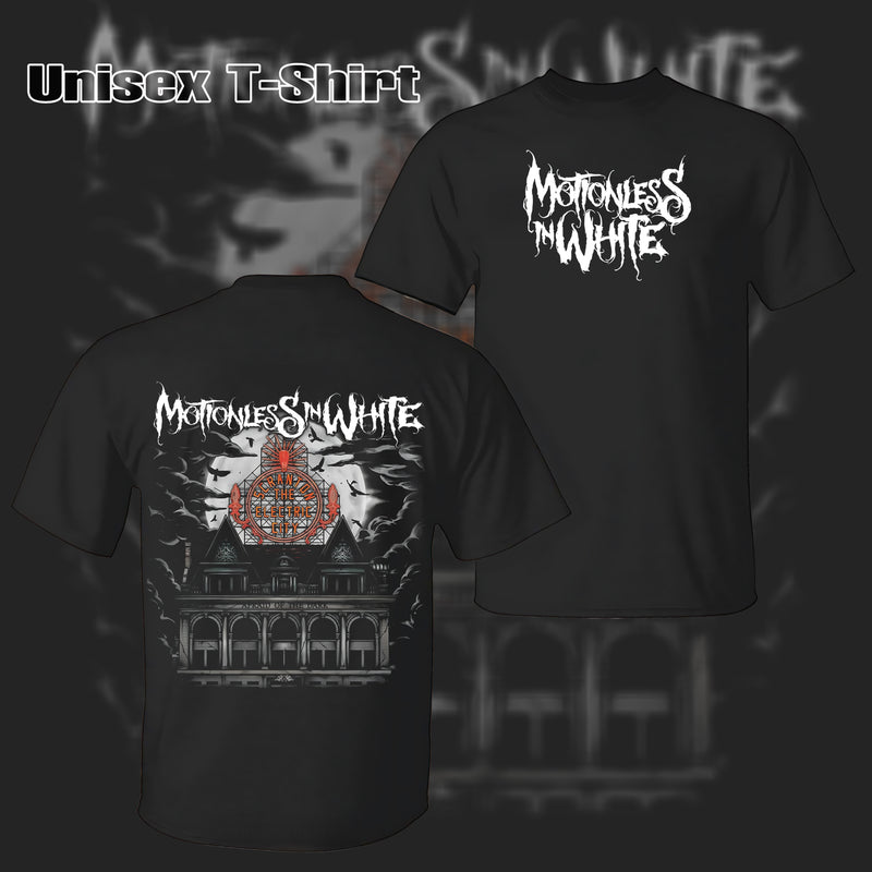 Retro Retro Motionless In White Afraid Of The Dark T Shirt , MIW Shirt , Afraid Of The Dark T Shirt & Hoodie