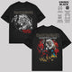 Iron Maiden T-Shirt, Vintage Heavy Metal Band Shirt, Retro Rock Music Graphic Tee