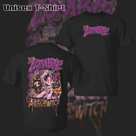 Vintage Rob Zombie American Witch Pastel T-Shirt & Hoodie