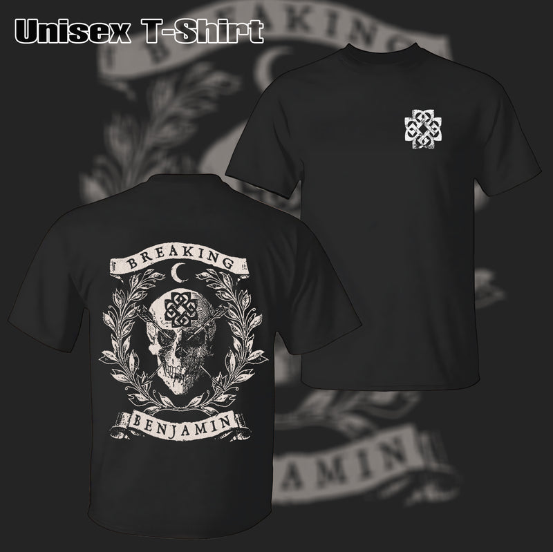 Vintage Breaking Benjamin Band Skull T-shirt & Hoodie