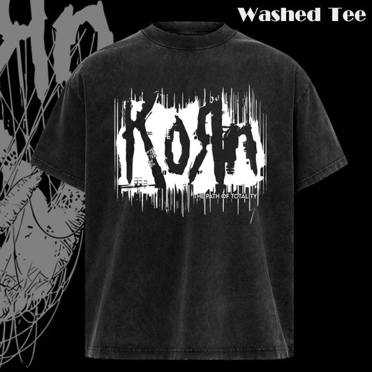 Retro Korn Music Concert Rock Band WORLD TOUR T Shirt