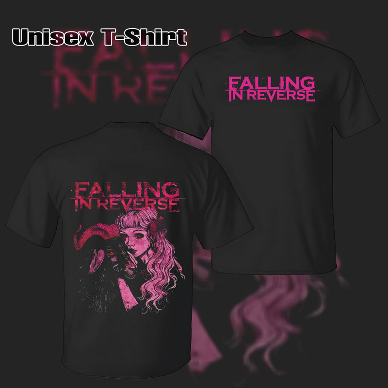 Retro Falling In Reverse T-Shirt - 2 Sided Rock Tee shirt & hoodie