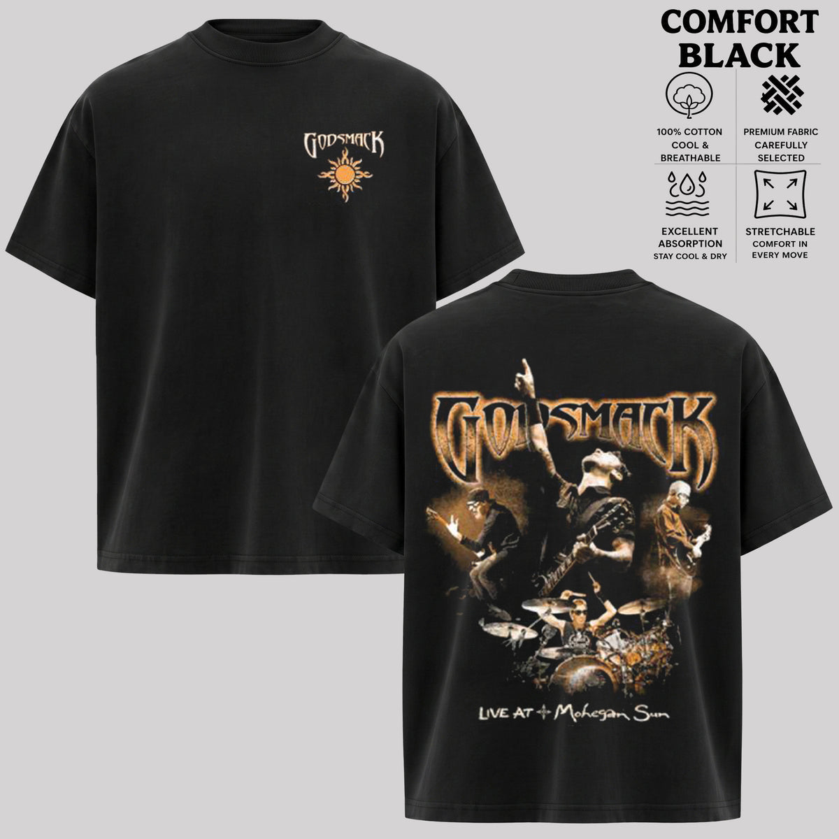 Godsmack Live at Mohegan Sun T-Shirt & Hoodie