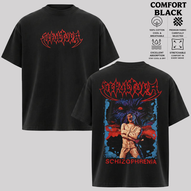 Sepultura Shirt, Horror Graphic Tee, Brazilian Metal Band Shirt