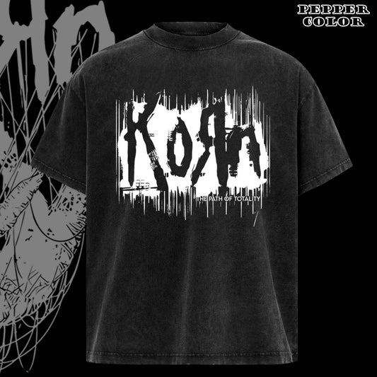 Retro Korn Music Concert Rock Band WORLD TOUR T Shirt