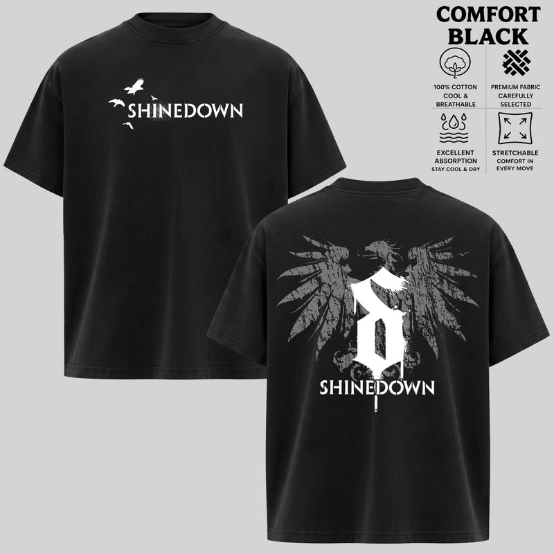 Vintage Shinedown Tour America Rock T Shirt & Hoodie