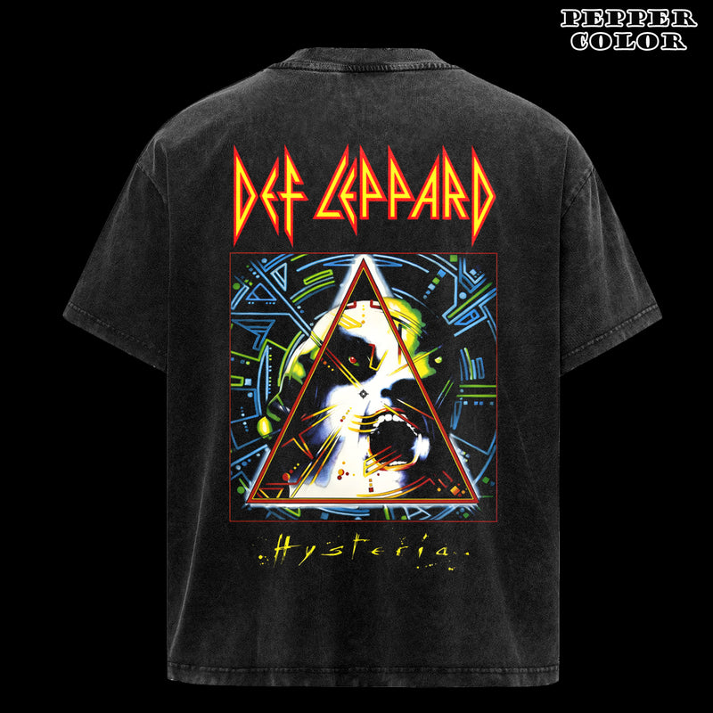 Retro Def Leppard Hysteria Vintage T Shirt Metal Music Shirt