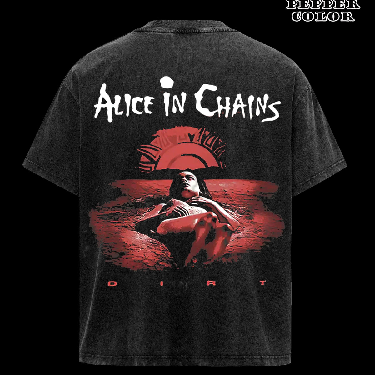 Retro Alice In Chains Rock Heavy Metal Grunge Alternative Band T-Shirt