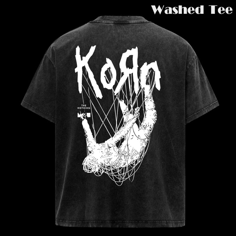 Retro Korn Music Concert Rock Band WORLD TOUR T Shirt