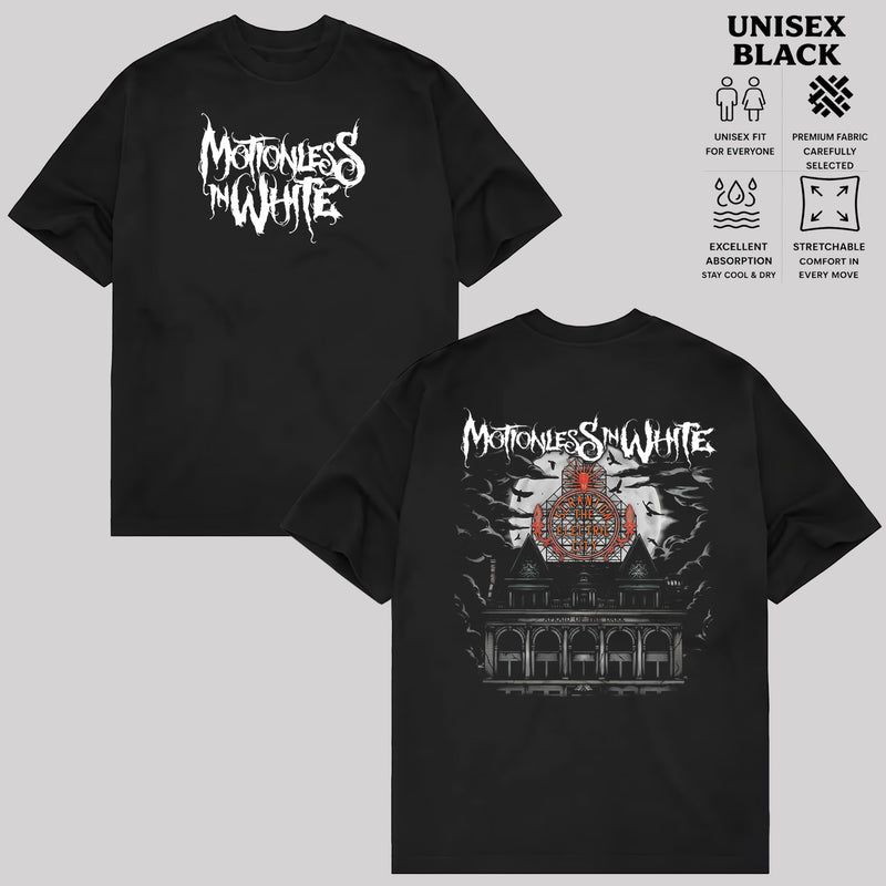 Retro Retro Motionless In White Afraid Of The Dark T Shirt , MIW Shirt , Afraid Of The Dark T Shirt & Hoodie