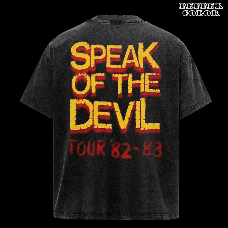 Vintage 1982 Ozzy Osbourne Speak Of The Devil T-Shirt
