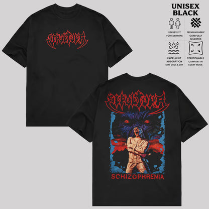 Sepultura Shirt, Horror Graphic Tee, Brazilian Metal Band Shirt