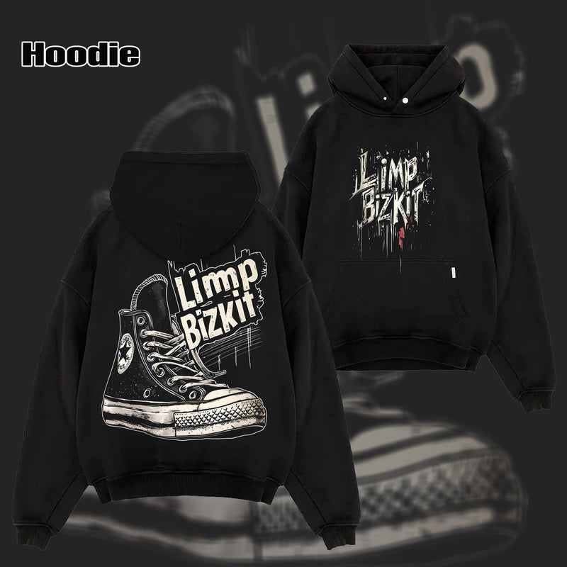 Retro LIMP BIZKIT NU METAL BAND T Shirt & Hoodie