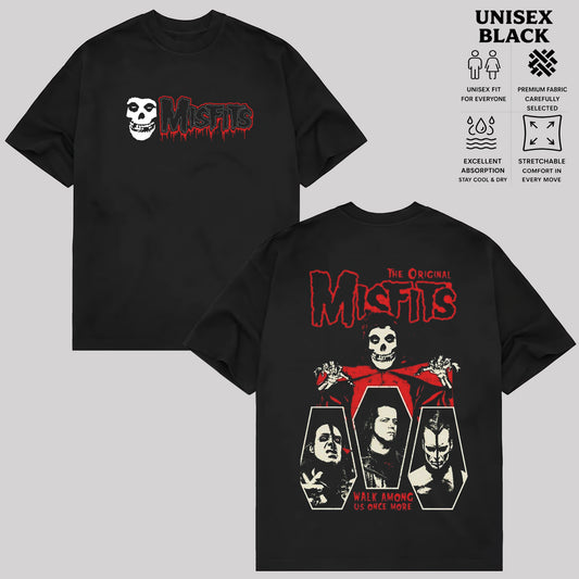 Vintage Misfits Band Shirt & Hoodie, Punk Rock Graphic Tee
