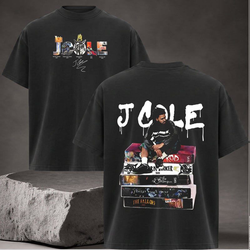 Vintage J. Cole "Cole World" Charlotte Hornets Starter T-Shirt