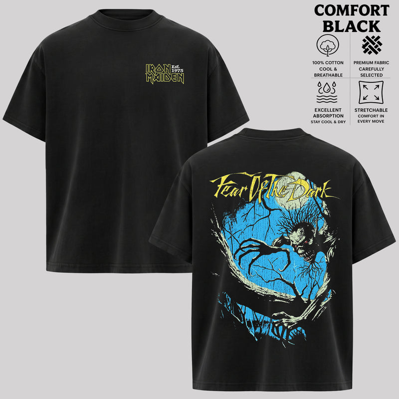 Iron Maiden T-Shirt, Vintage Heavy Metal Band Shirt, Retro Rock Music Graphic Tee