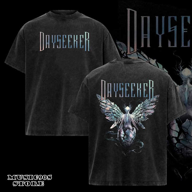 Retro Dayseeker T-Shirt - Metal Music Shirt - Pale Moonlight - Dark Sun Album