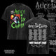 Vintage Alice in Chains Men's T Shirt 1991 Facelift Tour Alt Rock Metal Music Black Tee