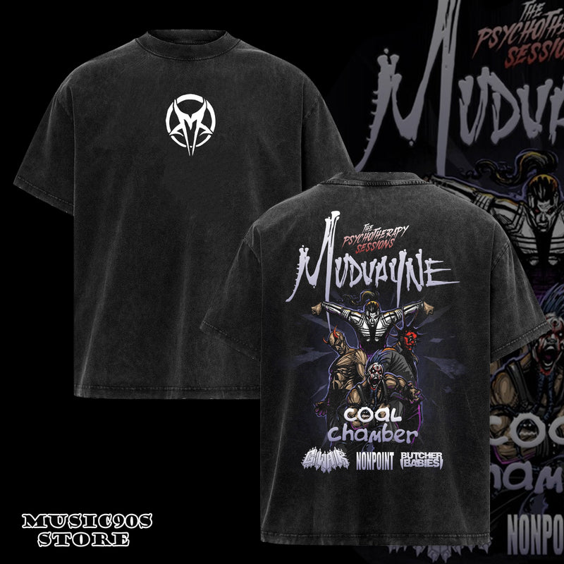 Rare Mudvayne Coal Chamber GWAR Tour T-shirt