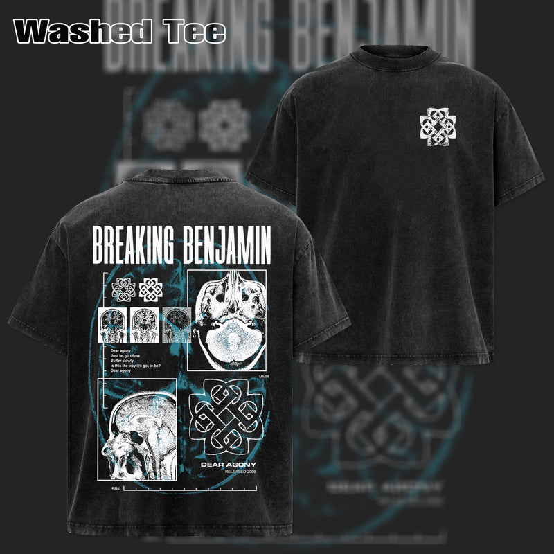 Vintage Breaking Benjamin X-Ray Collage T-Shirt & Hoodie