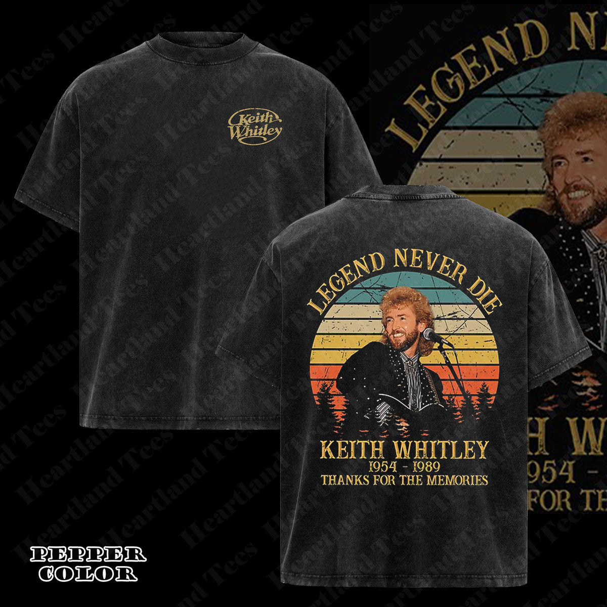 Vintage Keith Whitley American country music Tshirt
