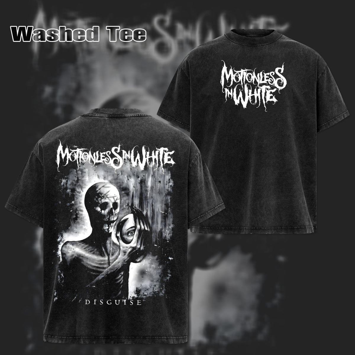 Retro Motionless In White Disguise Album T-shirt , MIW T-Shirt & Hoodie.
